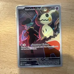 Team Rocket's Mimikyu (IR) 238/217 Me: Ascended Heroes Holo Pokemon TCG - Image 1