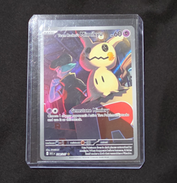 Pokemon TCG Team Rocket's Mimikyu 238/217 Full Art Holo - Image 1