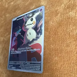 2026 Pokemon TCG Team Rocket's Mimikyu 238/217 PF Hyper Rare Holo ENG - Image 3