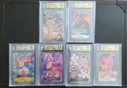 One Piece Card Game BGS Lot 6x Nami Perona Reiju King O-Kiku Graded 9-10 - Image 1