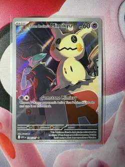 Pokemon TCG Team Rocket's Mimikyu 238/217 Ascended Heroes Pack Fresh - Image 1