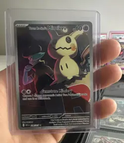 Pokemon TCG Team Rocket's Mimikyu 238/217 Illustration Rare Holo English - Image 1