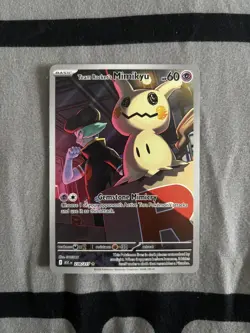 Pokemon TCG Team Rocket's Mimikyu 238/217 Ascended Heroes Mint Condition - Image 1