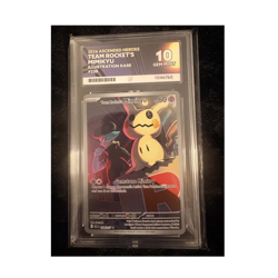 Pokemon TCG Ascended Heroes Team Rocket's Mimikyu 238/217 IR Ace 10 - Image 1