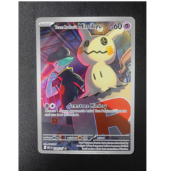 Pokemon TCG Team Rocket's Mimikyu 238/217 Full Art Holo Rare - Image 1