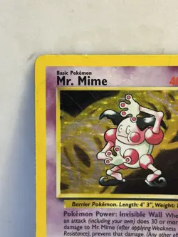 Mr. Mime - 6/64 - Pokemon Jungle Unlimited Holo Rare Card WOTC HP - Image 4