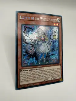 Yu-Gi-Oh Elzette of the White Forest - MP25-EN080 - SECRET - NM - 1st Edition - Image 2