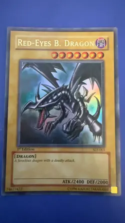 Red-Eyes B. Dragon SDJ-001 Starter Deck: Joey 1st Edition - Image 1