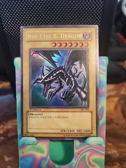 Red-Eyes B. Dragon SDJ-001 Starter Deck Joey 1st Edition MP - Image 2