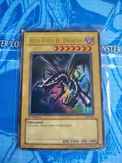 Red-Eyes B. Dragon SDJ-001 Starter Deck: Joey 1st Edition - Image 1
