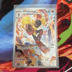 Armarouge 086/084 Illustration Rare IR Pokemon Pitch Black NM English - Image 1