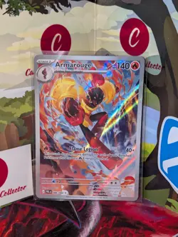 Armarouge 086/084 Illustration Rare IR Pokemon Pitch Black ME05 NM - Image 1