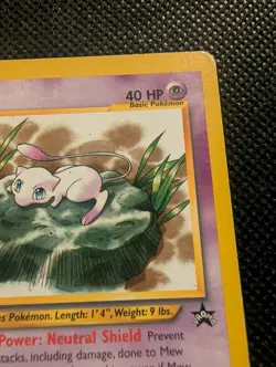 Pokemon TCG Mew Black Star Promo 47 Lilypad WOTC 2000 Vintage Card - Image 3