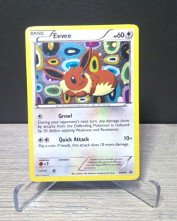 Eevee BW94 Black & White Holo Black Star Promo Pokemon Card LP - Image 1