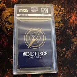 ONE PIECE GEAR TWO 2025 OP11-A FIST OF DIVINE SPEED #080 ALTERNATE ART PSA 10 - Image 2
