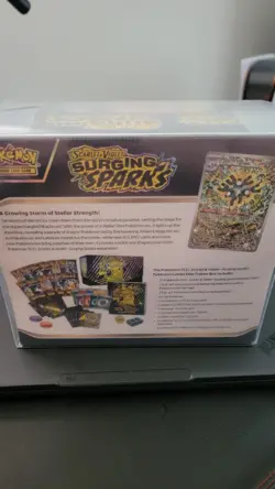 Pokemon Center Surging Sparks PC ETB Elite Trainer Box Factory Sealed Exclusive - Image 3