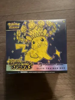 Pokemon Center Surging Sparks Elite Trainer Box ETB PC New/SEALED - Image 1