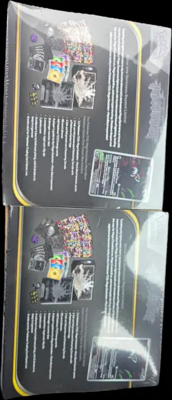 Pitch Black POKEMON CENTER PKC Elite Trainer Box ETB Factory Sealed Lot of 2 NEW - Image 2