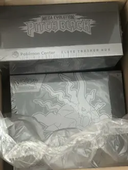 2x Pokemon TCG Pitch Black PKC Elite Trainer Box ETB Pokemon Center. In hand - Image 2