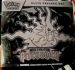 Pitch Black POKEMON CENTER PKC Elite Trainer Box ETB - Image 1