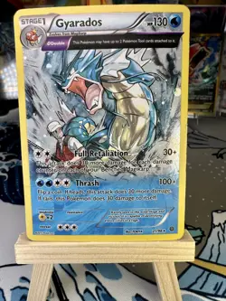 Pokemon XY Gyarados Cosmos Holo 21/98 Ancient Origins❗ DOUBLE SWIRL🌀🌀Rare‼ - Image 4