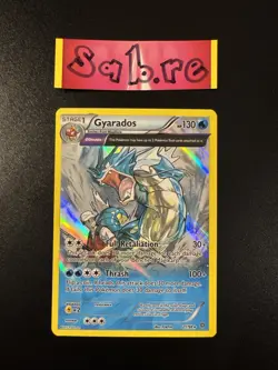 NM/LP Condition Gyarados Holo Rare XY Ancient Origins 21/98 Pokemon Card - Image 1