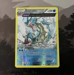 Pokemon TCG Gyarados 21/98 XY Ancient Origins Holo Rare Θ Double 130HP - Image 1