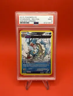 Pokemon Gyarados XY Ancient Origins Reverse Holo 21/98 Holo Rare PSA 9 21 - Image 1