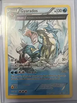 Pokemon TCG Gyarados 21/98 - XY Ancient Origins, Holo Rare Θ Double - Image 1