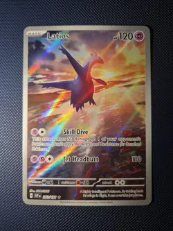 Pokemon TCG Latios Illustration Rare Surging Sparks 203/191 NM - Image 1