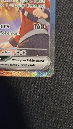 Pokemon TCG - Ethan's Ho-Oh EX 230/182 Destined Rivals SIR Pokemon Card - NM - Image 5