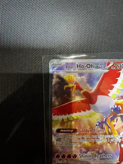 Ethan's Ho-Oh ex 230/182 SIR - Destined Rivals - Pokemon Card - NM - Image 4