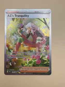 Pokemon TCG AZ's Tranquility Special Illustration Rare- Chaos Rising, Near Mint - Image 2