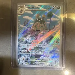 Pokemon TCG SV04 Paradox Rift Garbodor 204/182 Illustration Rare Holo ENG - Image 1