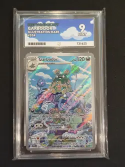Garbodor 204/182 Illustration Rare Pokemon TCG Paradox Rift Ace 9 - Image 1