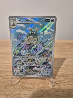 Pokemon TCG Garbodor Paradox Rift 204/182 Holo Illustration Rare - Image 1
