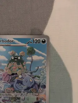 Pokemon TCG Garbodor Paradox Rift Card 204/182 (Illustration Rare) Near Mint - Image 4