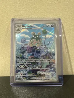 Pokemon TCG Garbodor 204/182 Illustration Rare Paradox Rift M/Nm with Toploader - Image 3