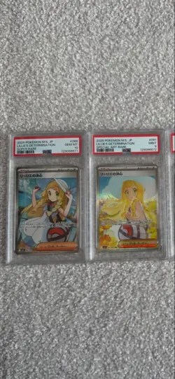 PSA 10 - 9 Lillie's Determination SR SAR Set 091/063 Mega Brave M1L Pokemon Card - Image 1
