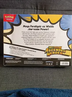 Pokemon Mega Evolution Ascended Heroes Mega Feraligatr EX Box Brand New & Sealed - Image 4