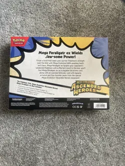 Pokemon Mega Evolution Ascended Heroes Mega Feraligatr EX Box Brand New & Sealed - Image 5