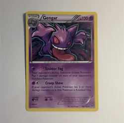 Pokemon TCG Gengar 60/162 Breakthrough Non- Holo Rare Stage 2 130 HP English - Image 1