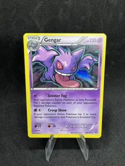 Pokemon TCG - Gengar 60/162 XY Breakthrough Holo Rare - NM - Image 1