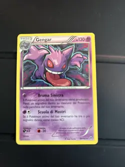 Pokemon TCG XY - BREAKthrough Non-Holo Gengar #60/162 - Image 1