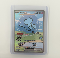 Pokemon Mew EX 232/091 Bubble Mew SIR SV Paldean Fates NM English - Image 1