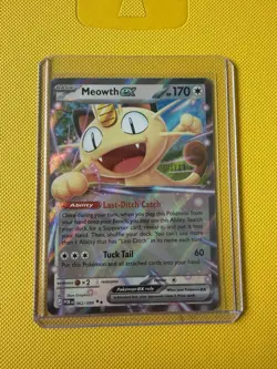 Meowth ex 062/088 Pokemon Double Rare Holo Pokemon TCG (EN) 2022 - Image 3