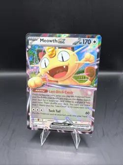 Meowth EX Full Art Holo Double Rare 170 HP Perfect Order 062/088 - Image 1