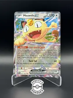 062/088 | MEOWTH EX | PERFECT ORDER | DOUBLE RARE HOLO | POKEMON TCG MINT - Image 1