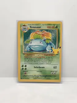 Venusaur 15/102 Pokemon Celebrations: Classic Collection Holo 25th Anniversary - Image 1