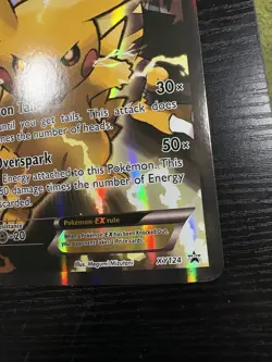 Pikachu EX XY124- Black Star Promo - Holo Full Art JUMBO - Pokemon Card TCG 2016 - Image 2